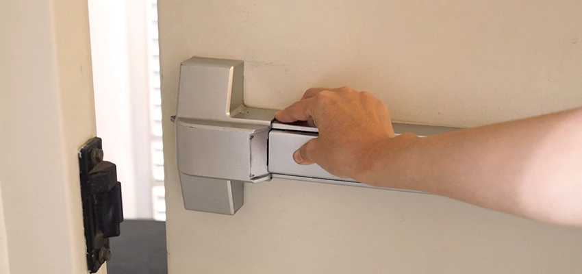Roller Gate Panic Bar Installation in Grover Beach, California